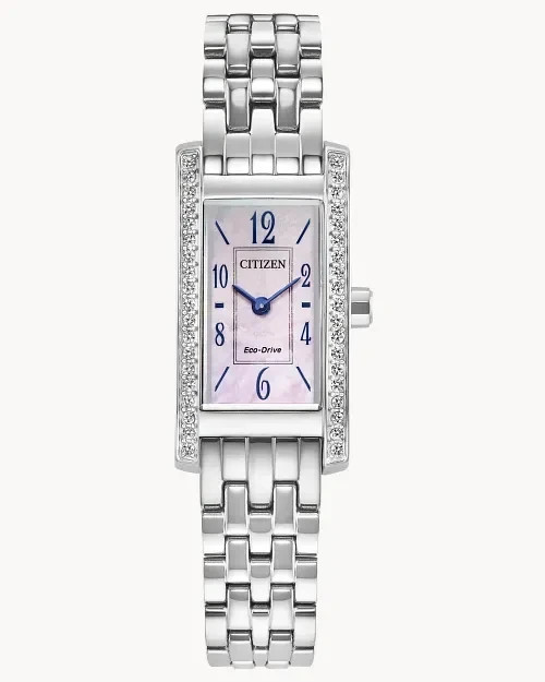 Citizen EG7110-54Y Petite Palidoro Pink MOP Dial 28.3 x 14 mm Women’s Watch