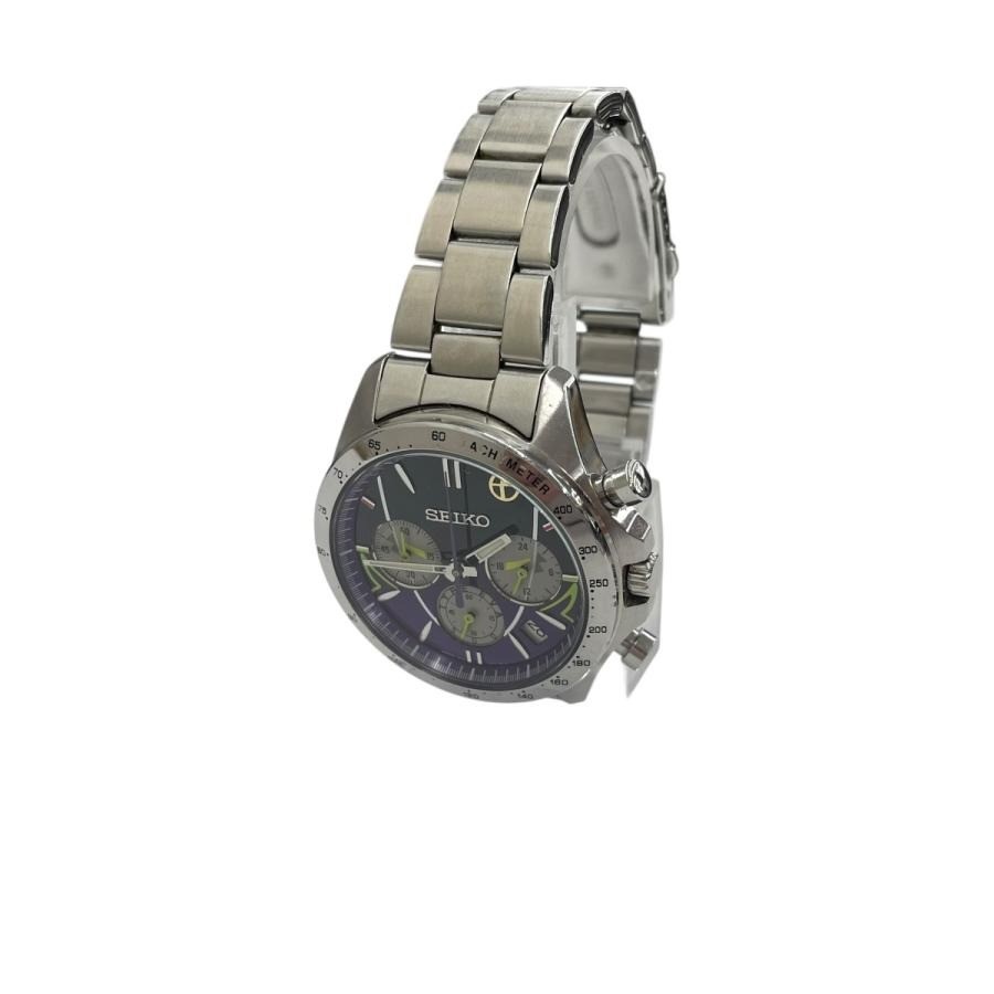 SEIKO Evangelion 500 Series Shinkansen 25th Anniversary TYPE EVA Watch w/Box