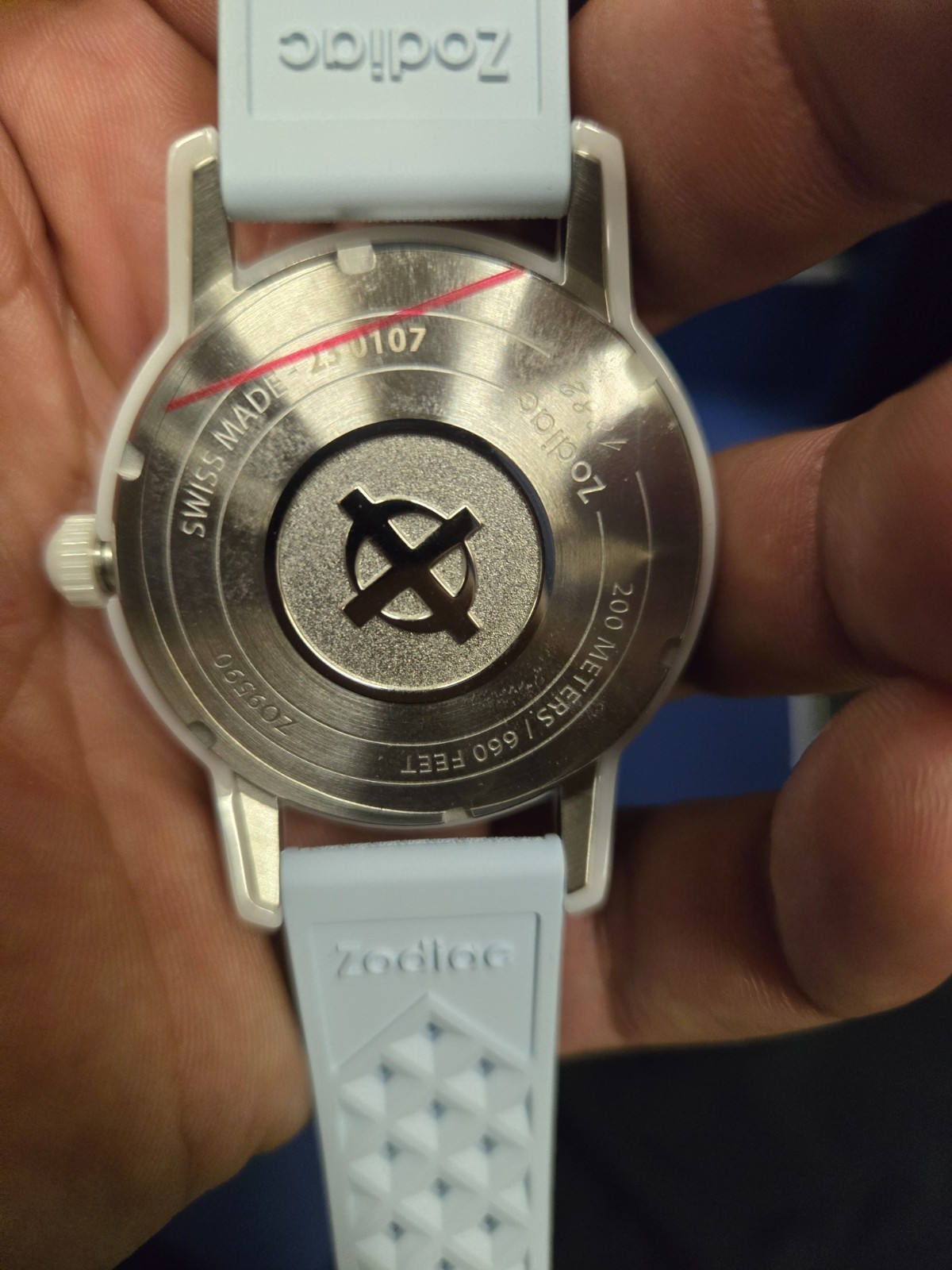 NEW and beautiful Zodiac Super Sea Wolf Blue Ceramic Automatic Watch