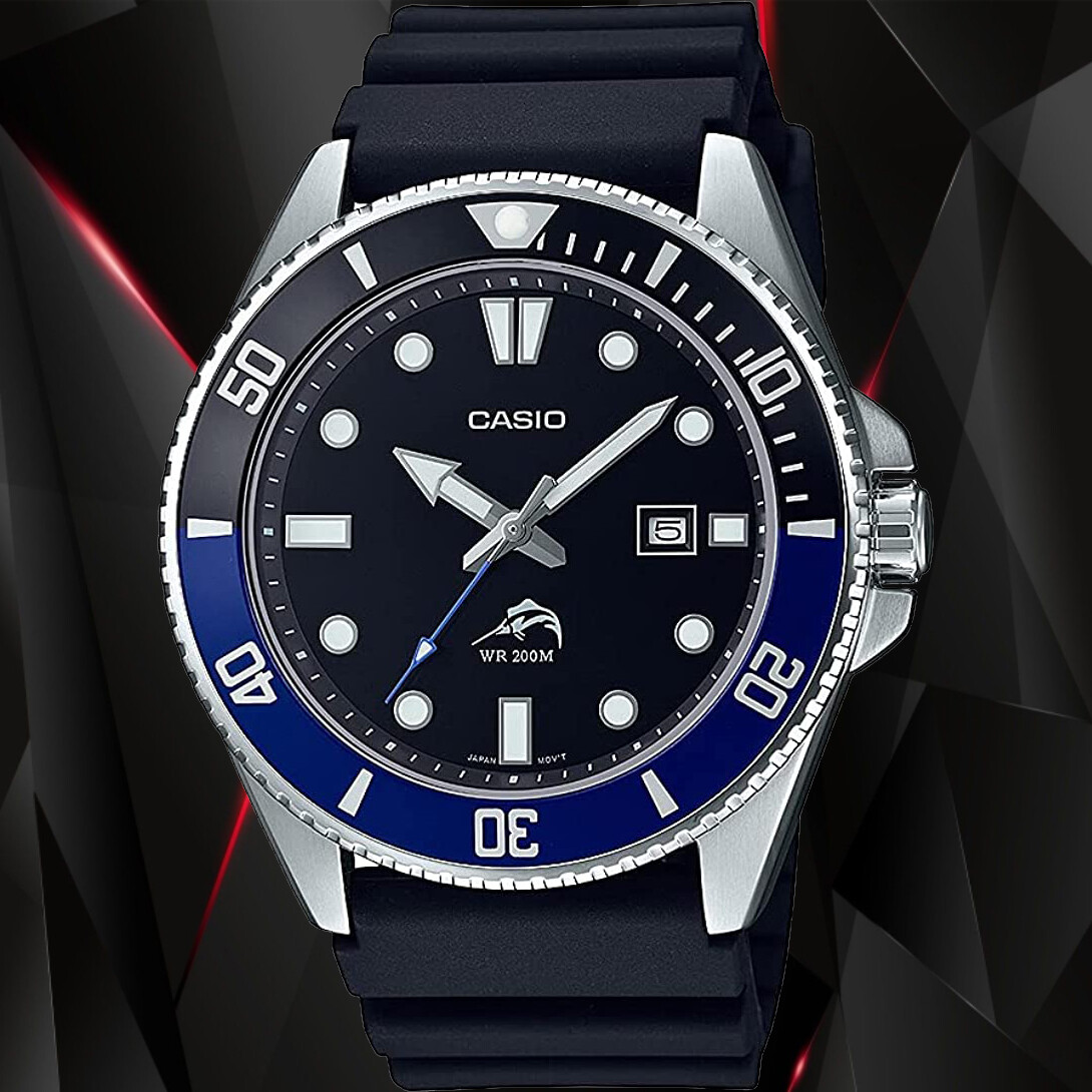 Casio MDV-106B-1A1V Men’s Duro 200M Analog 200M WR DIVER Sports Watch New 2021