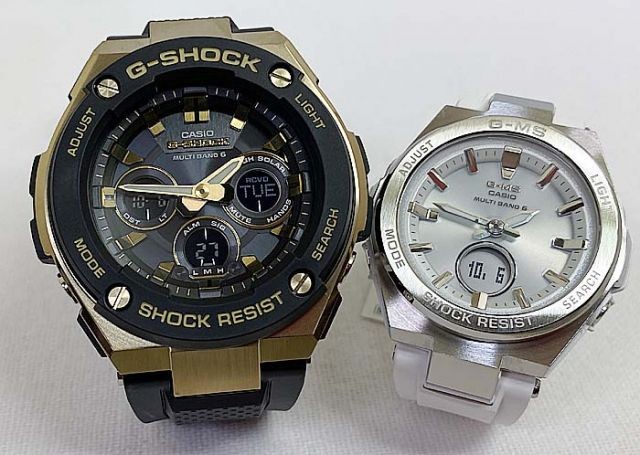 Couple s G SHOCK pair watch G SHOCK BABY G CASIO set of 2 analog digital GST W30