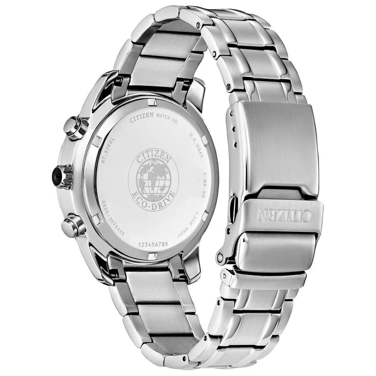 Citizen Eco-Drive Brycen Chronograph Stainless Steel Men’s Watch BL5450-54H