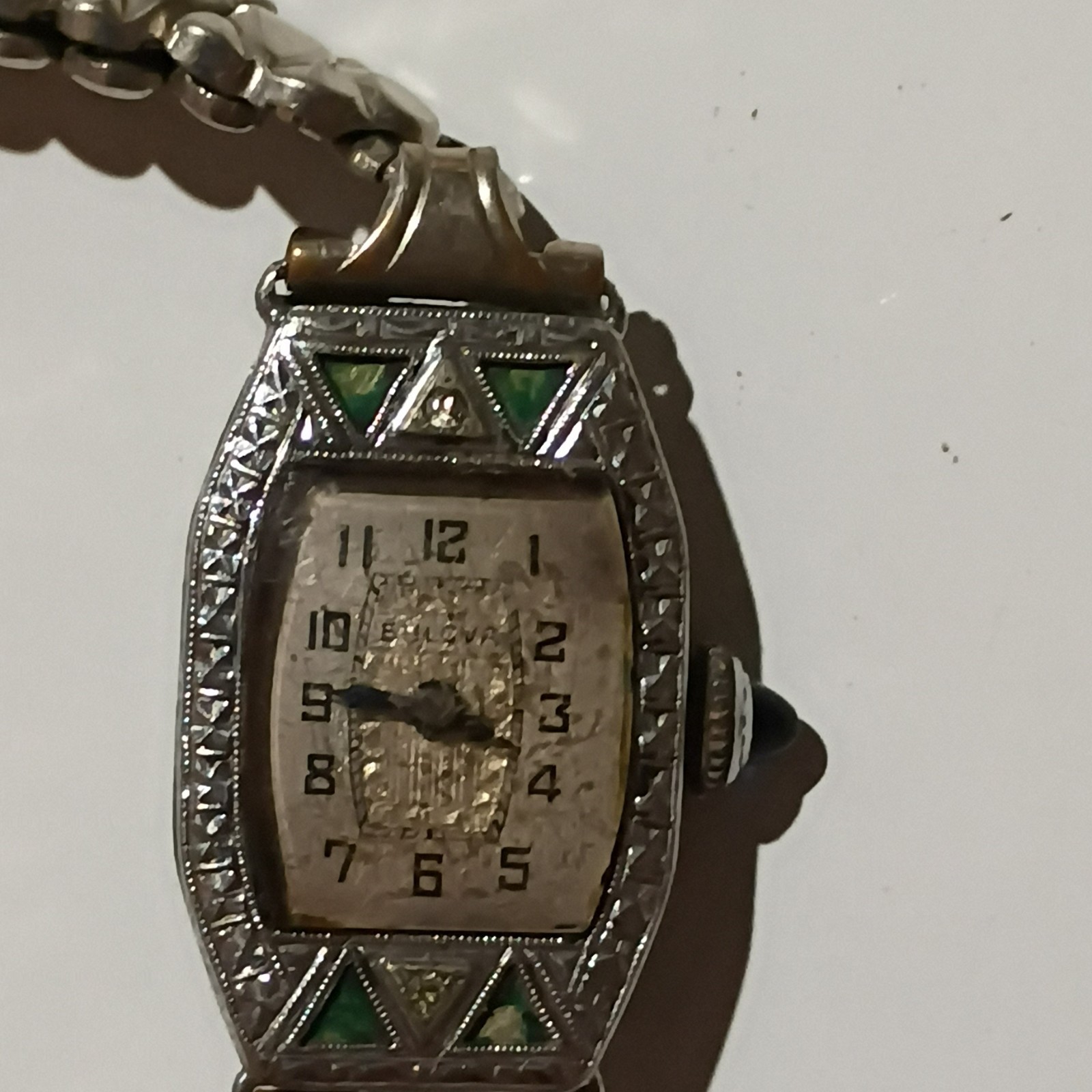Bulova Vintage Miss Liberty1920s Art Deco Women’s 14 K Gold Filled Running