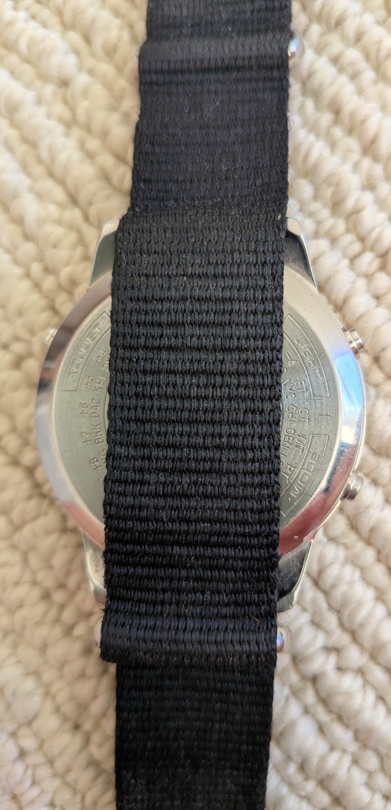 Vintage CASIO WAVE CEPTOR waveceptor Men’s Watch WVQ-140A wvq140a