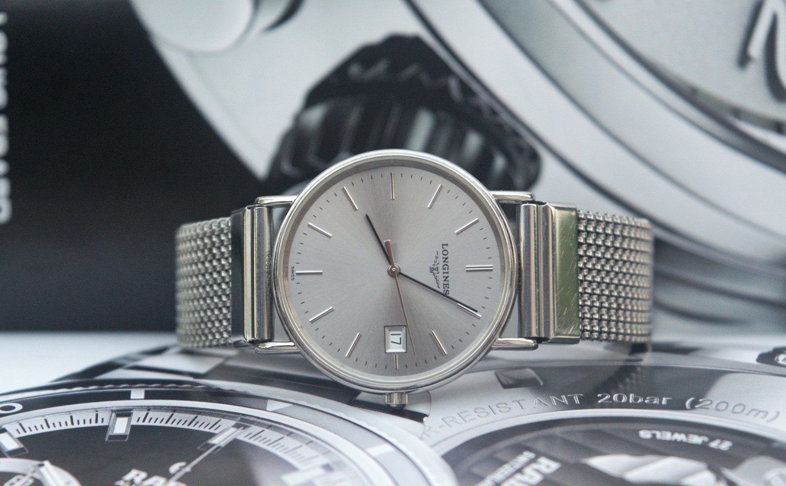 Longines La Grande Classique de Longines Silver Men’s Watch – L4.709.4