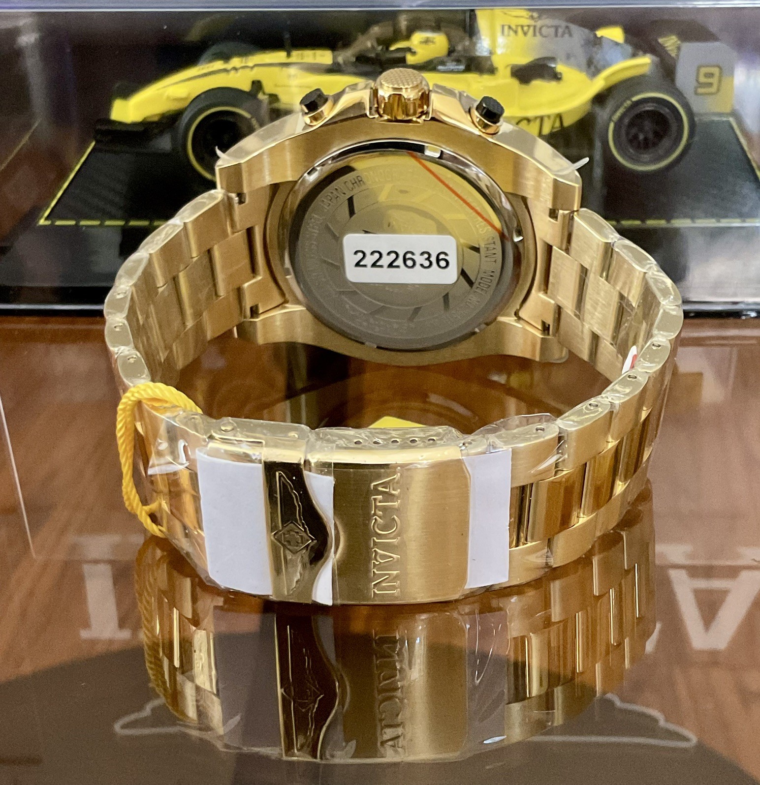 Invicta Bolt Ace Men’s Watch – 52mm (PF9238) Gold (25515)