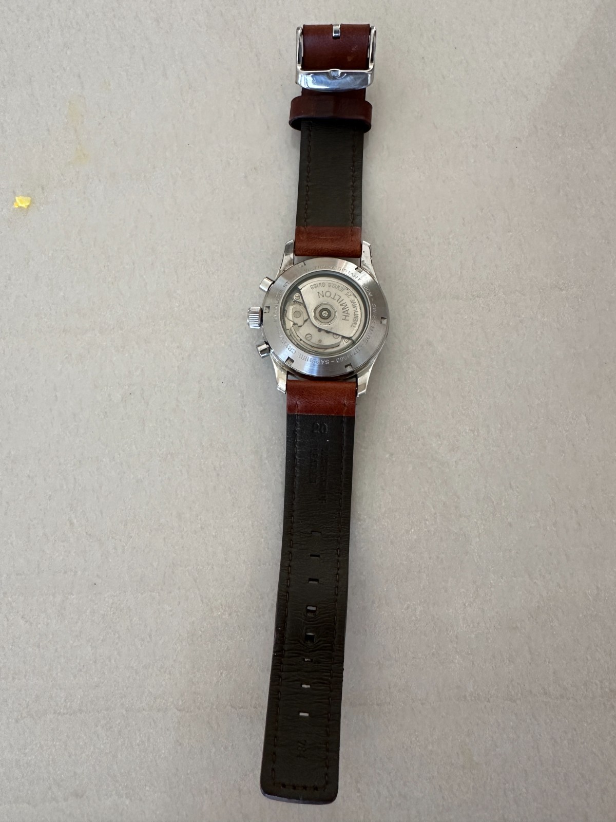 Automatic Hamilton Khaki Field Men’s Bronze Dial Swiss Date Wristwatch H714560