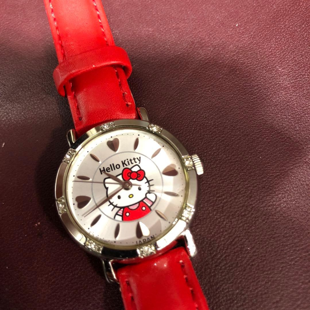 Rare, brand new, unused Hello Kitty wristwatch by Citizen, made in Japan.