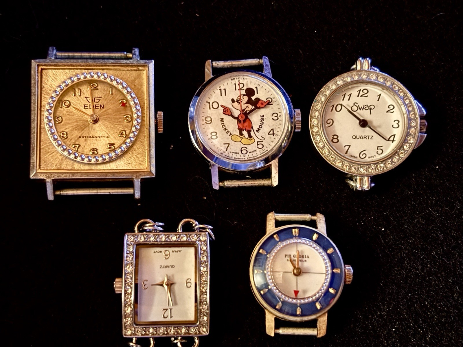Lot Of 5 Vintage Watches