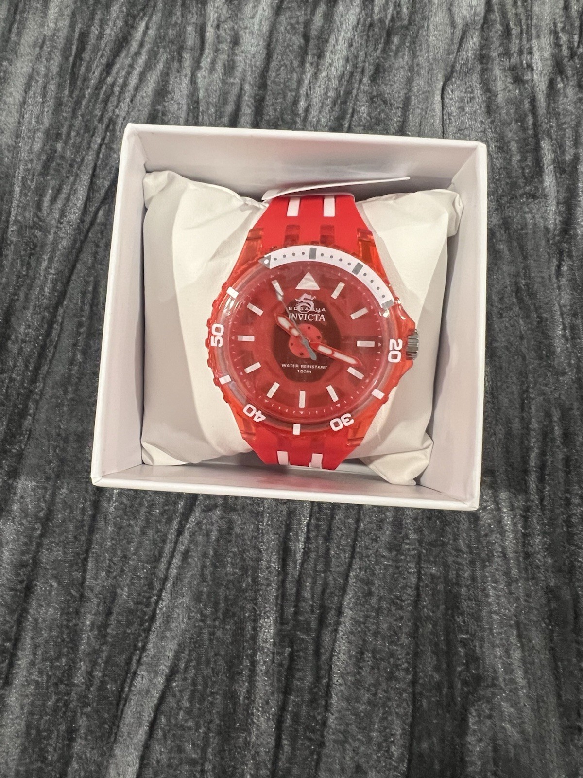 Invicta Subaqua Men’s Watch – 44mm, Red (69450) NWT $259