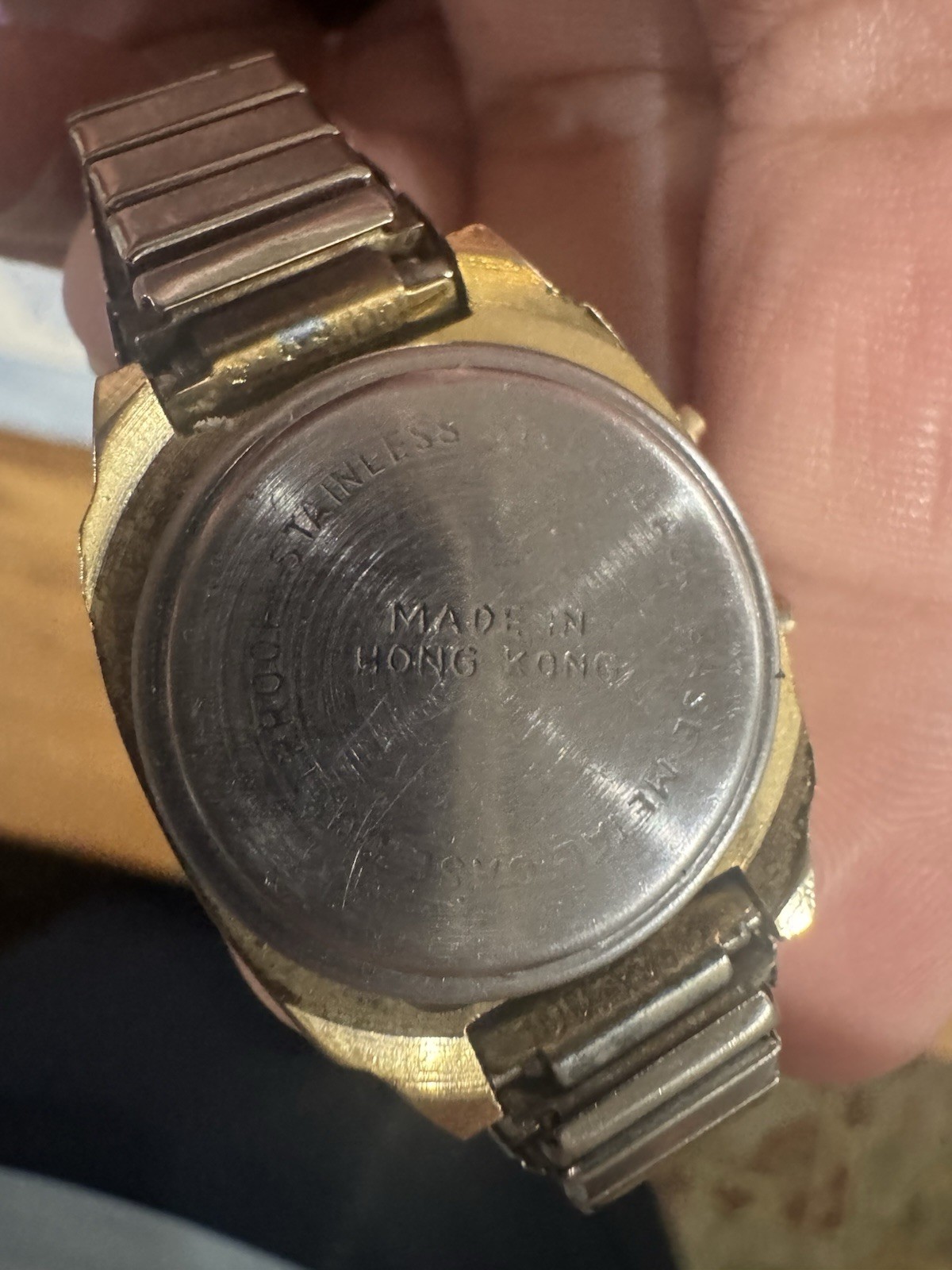 Vintage Caterpillar D9L Bulldozer Digital LCD Watch Stretch Band Works