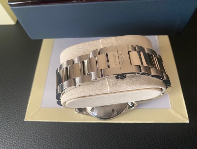 PREOWNED LONGINES CONQUEST – L3.759.4.76.6, Quartz watch, Ø 41.00 mm, stainless