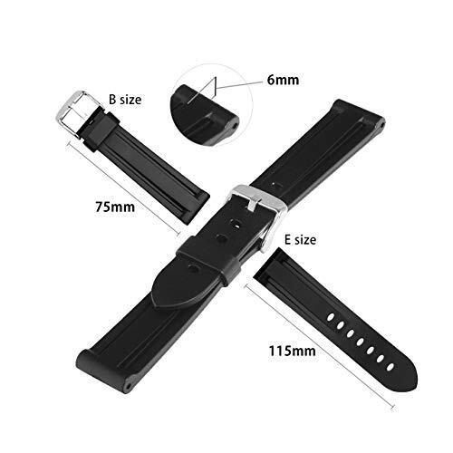 MORELLATO rubber watch strap fully waterproof MARINER 22mm with replacement tool