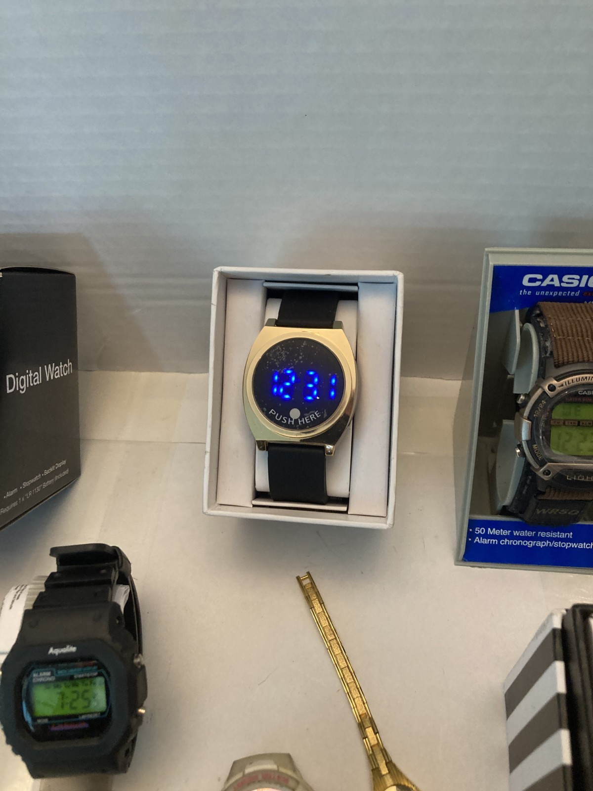 digital watch bundle,mixed and working
