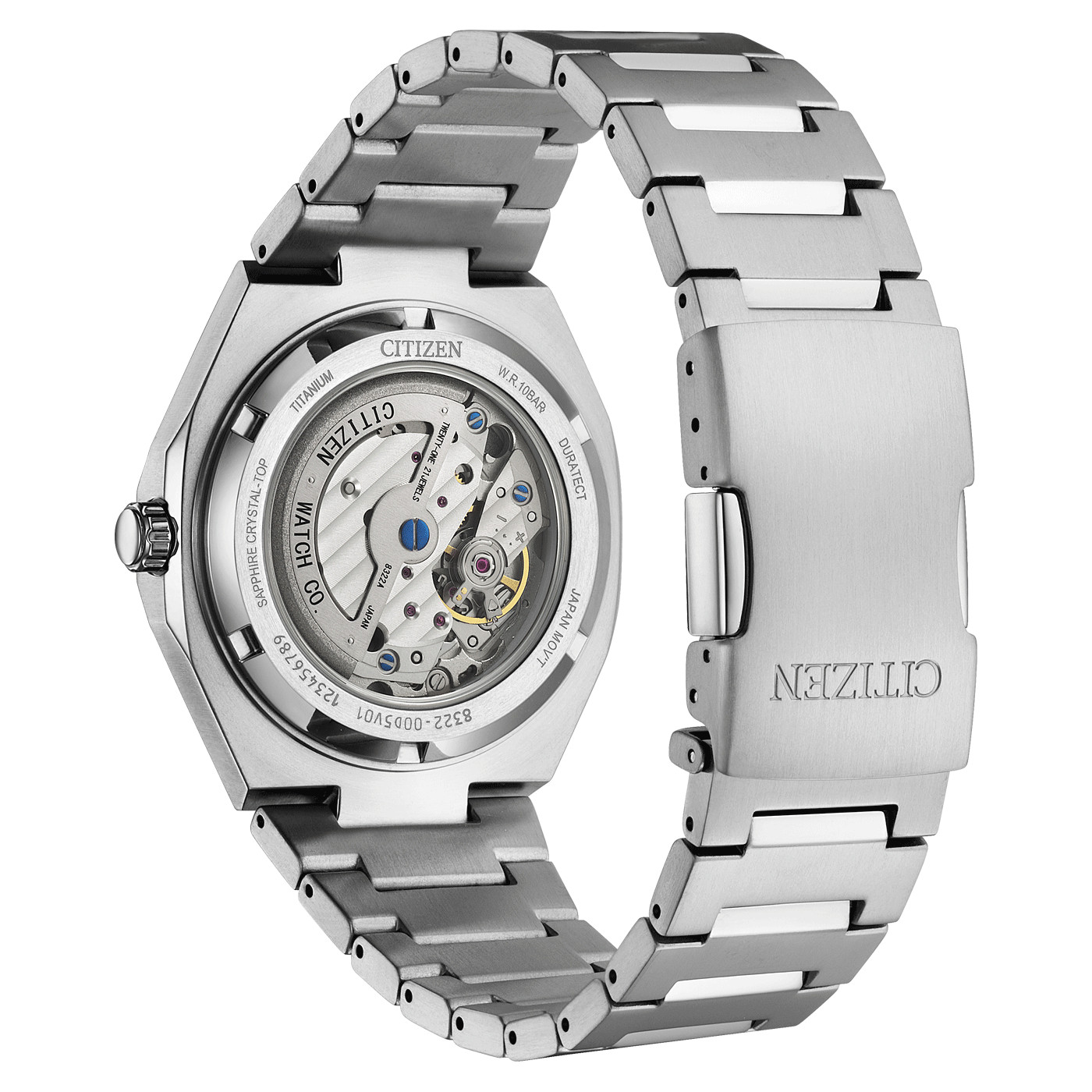 Citizen Zenshin 60 NK5020-58L Automatic Super Titanium™ Sapphire Blue