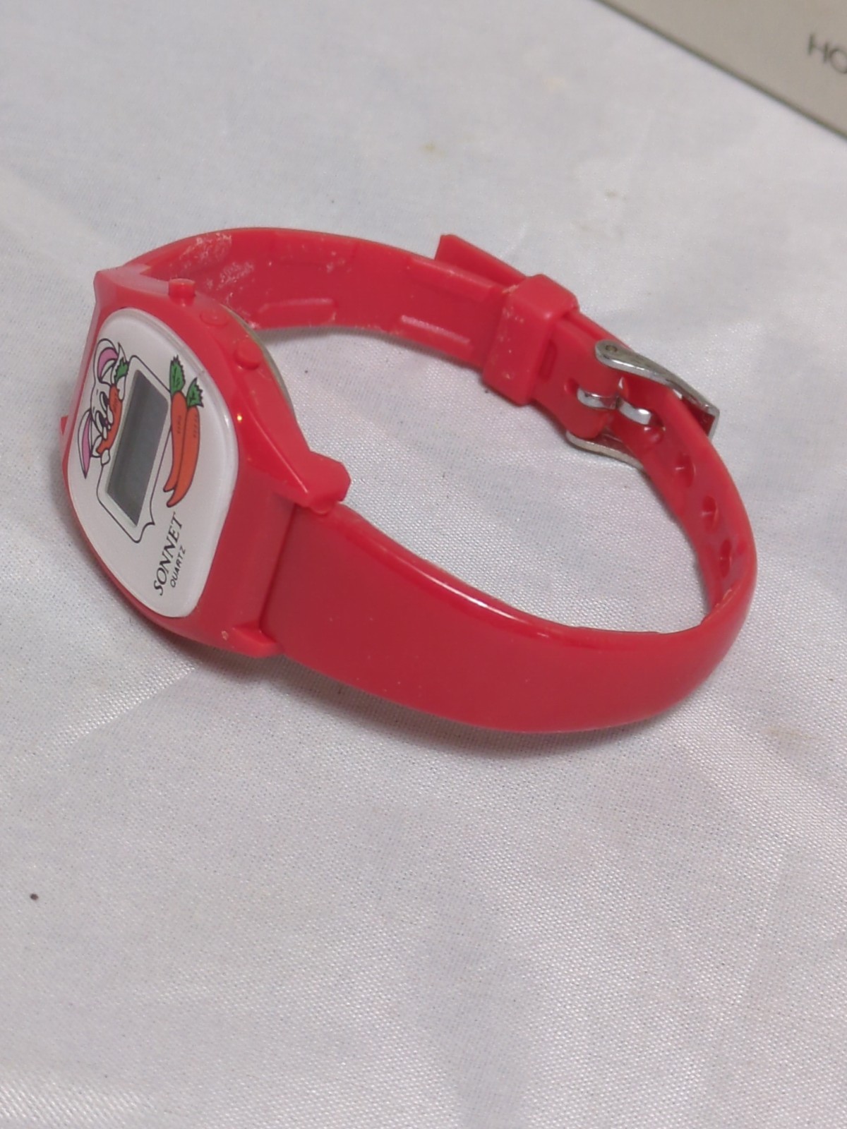 Vintage INTERPUR SONNET Digital LED, LCD CHILDREN’S Wristwatch LOT OF 4 Quartz