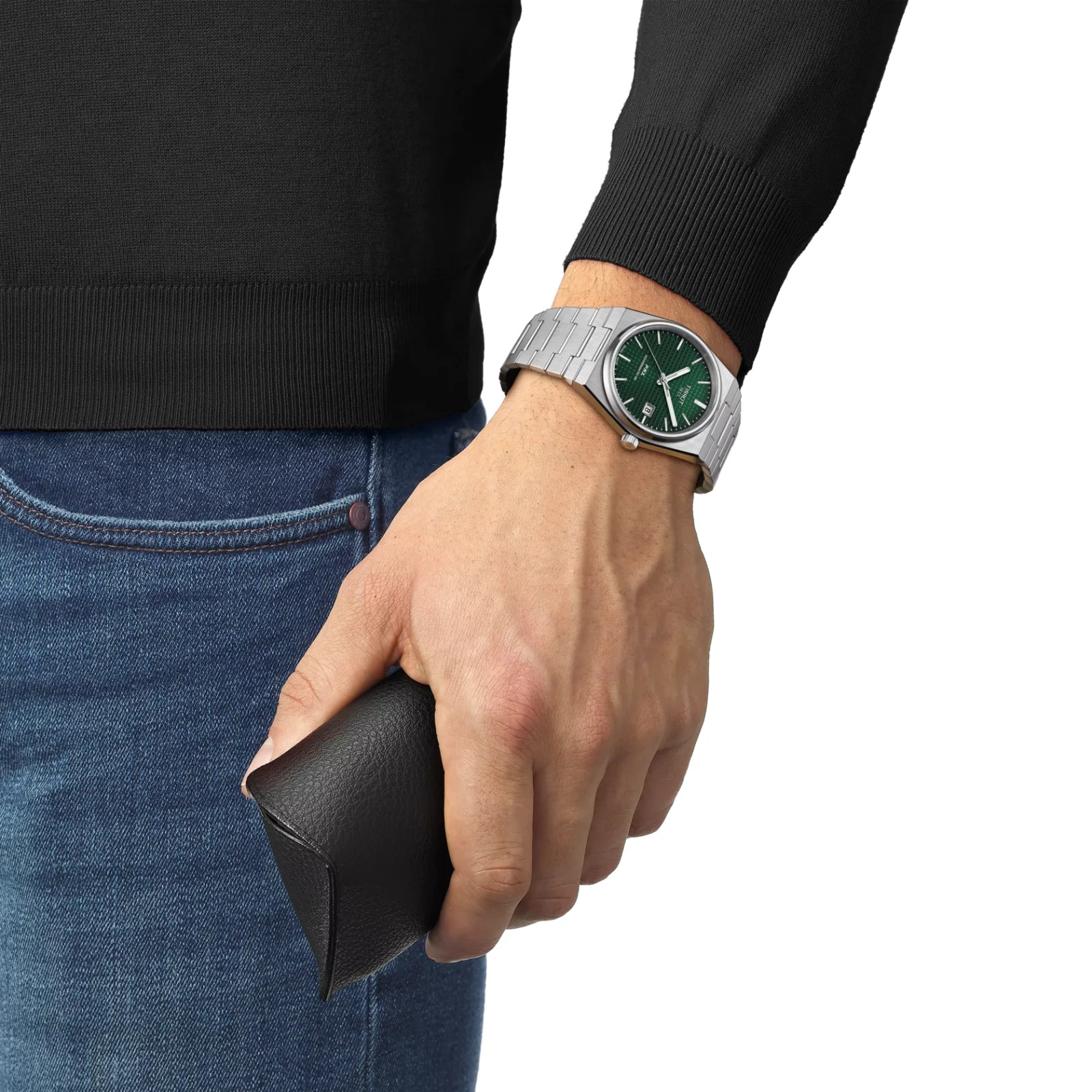 *BRAND NEW* Tissot PRX Green Dial Stainless Steel Men’s Watch T1374071109100