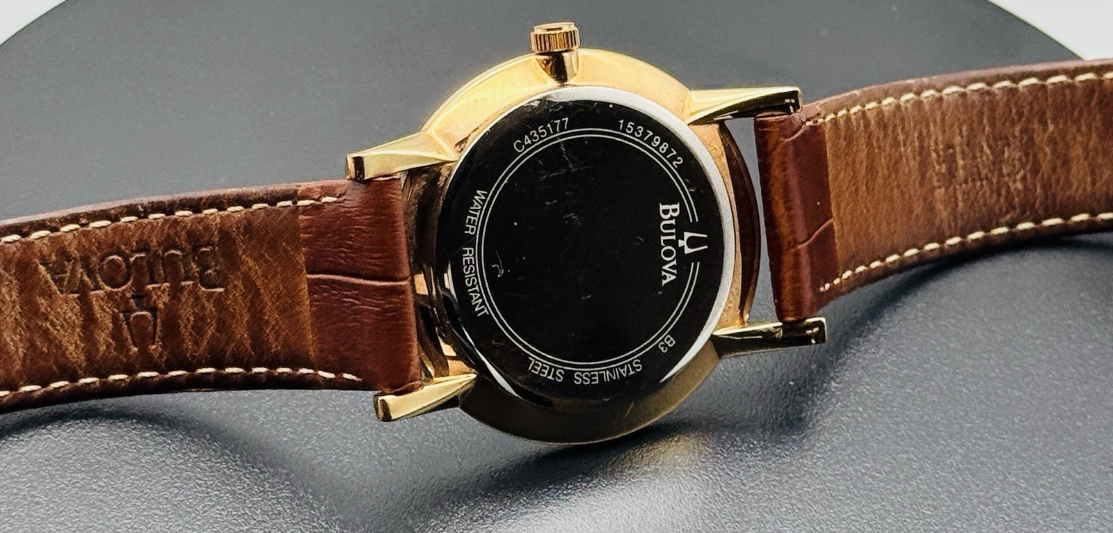 Bulova Classic Watch Men’s White Guilloche Dial Rose Gold Tone C435177 2013