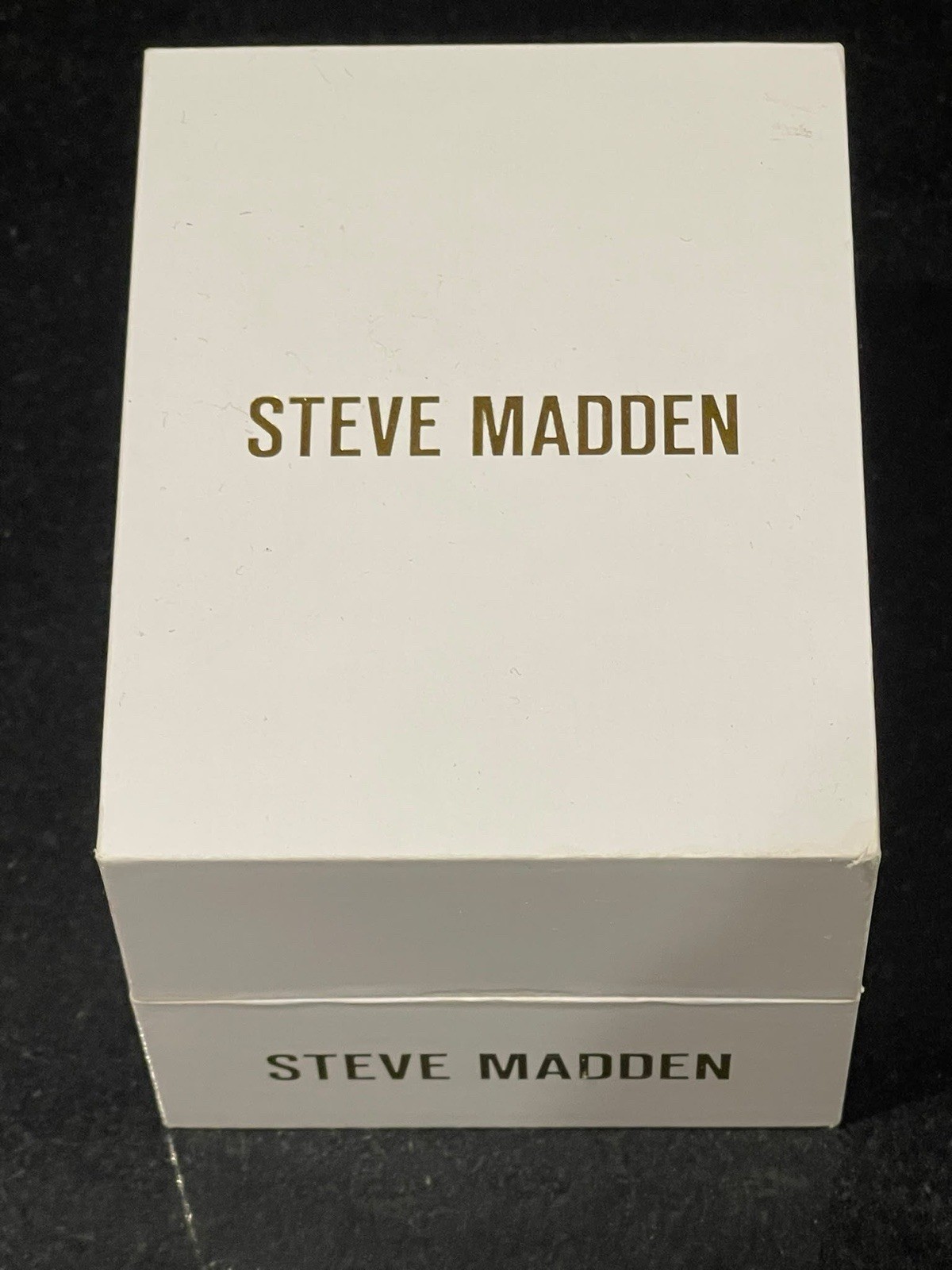 Steve Madden Genuine Crystal Accented Women’s Watch Gold Tone