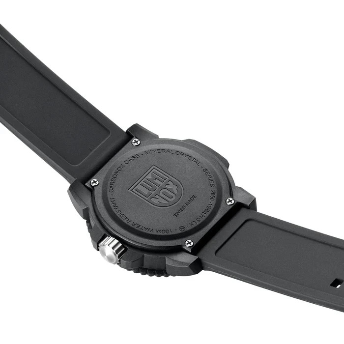 Luminox G Sea Lion Men’s Orange Dial Rubber Band Watch – X2.2059.1