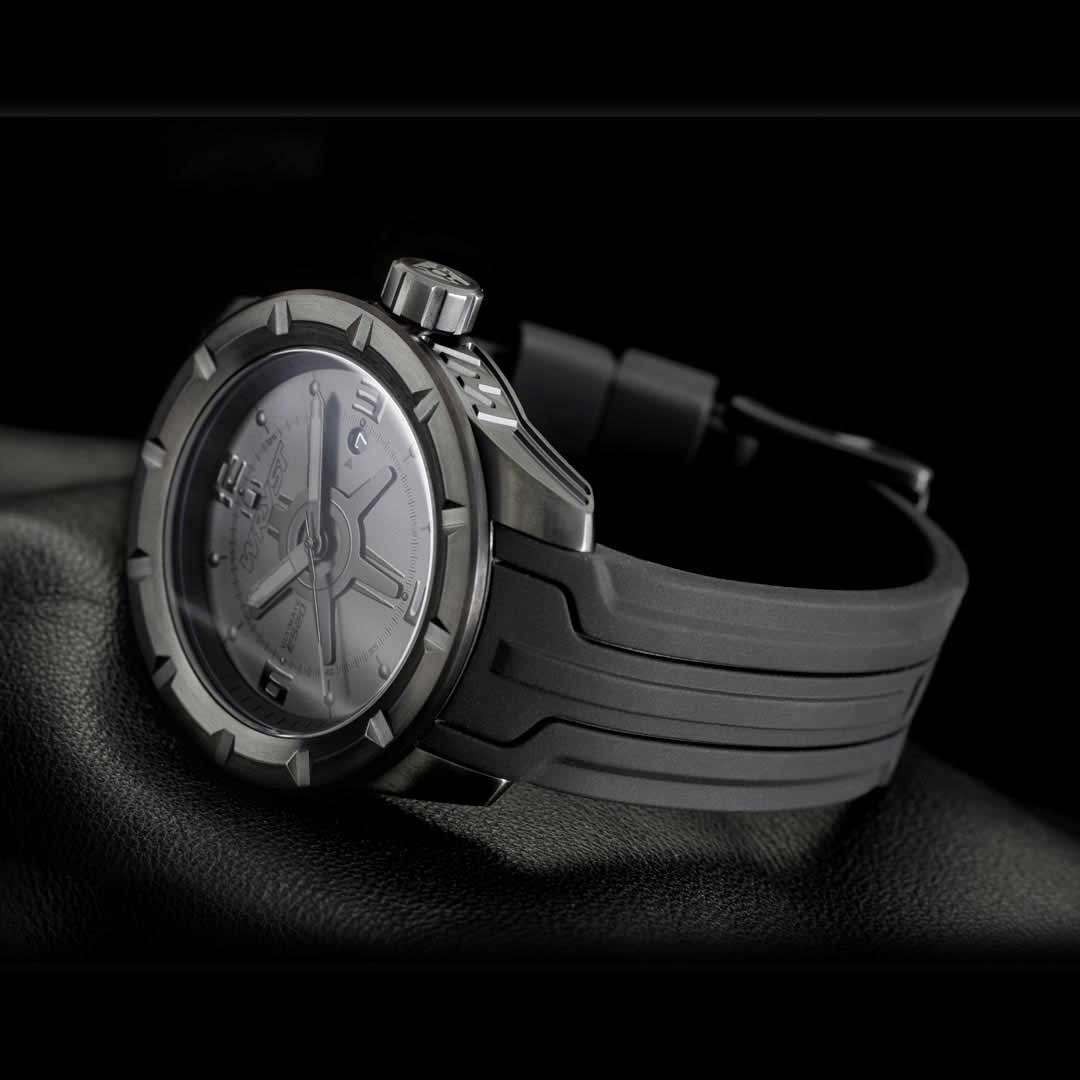 Wryst ES20 Swiss Watch – Stealth Edition | Scratch-Resistant DLC Armor
