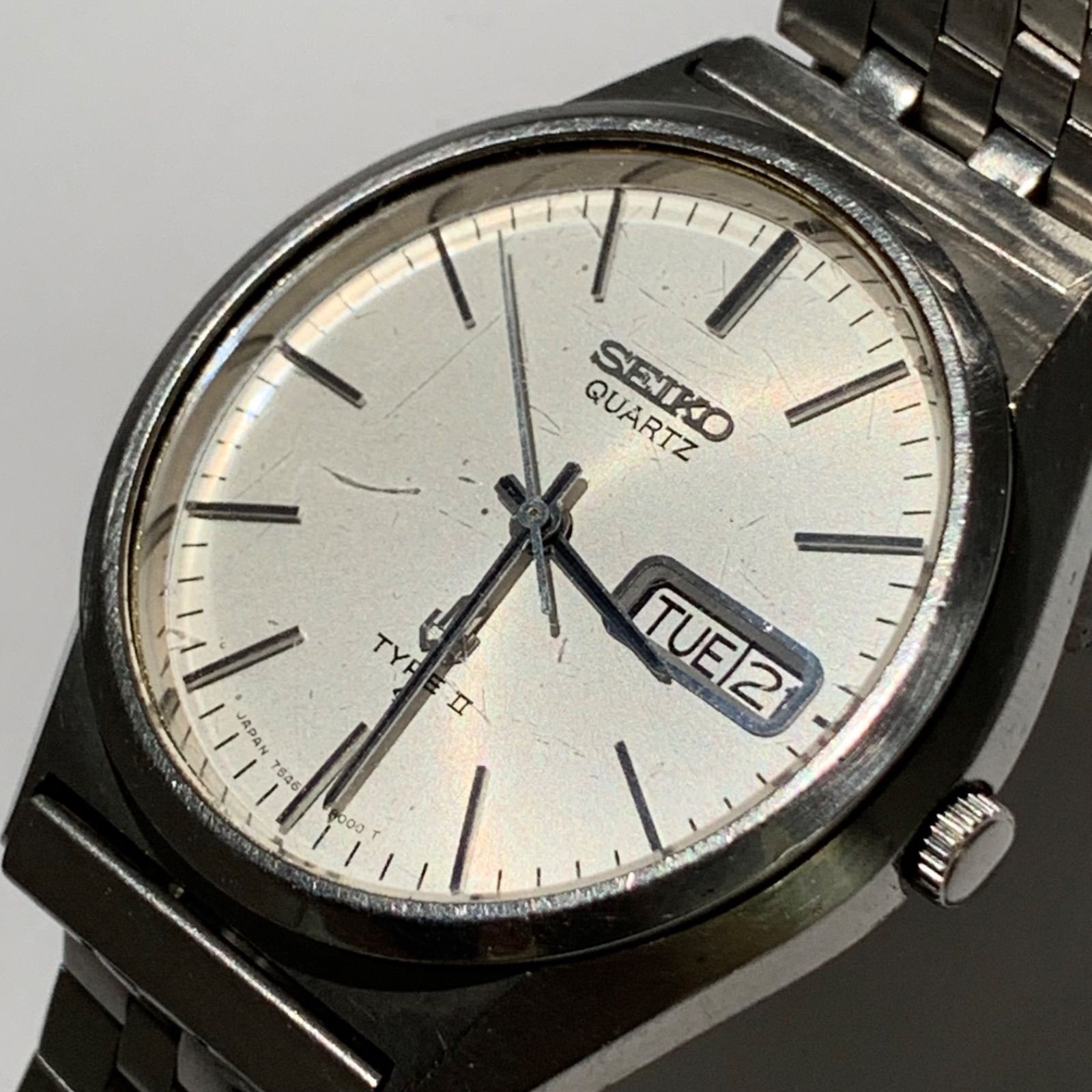 SEIKO TYPE II 7546-8000 Quartz Men’s Wristwatch