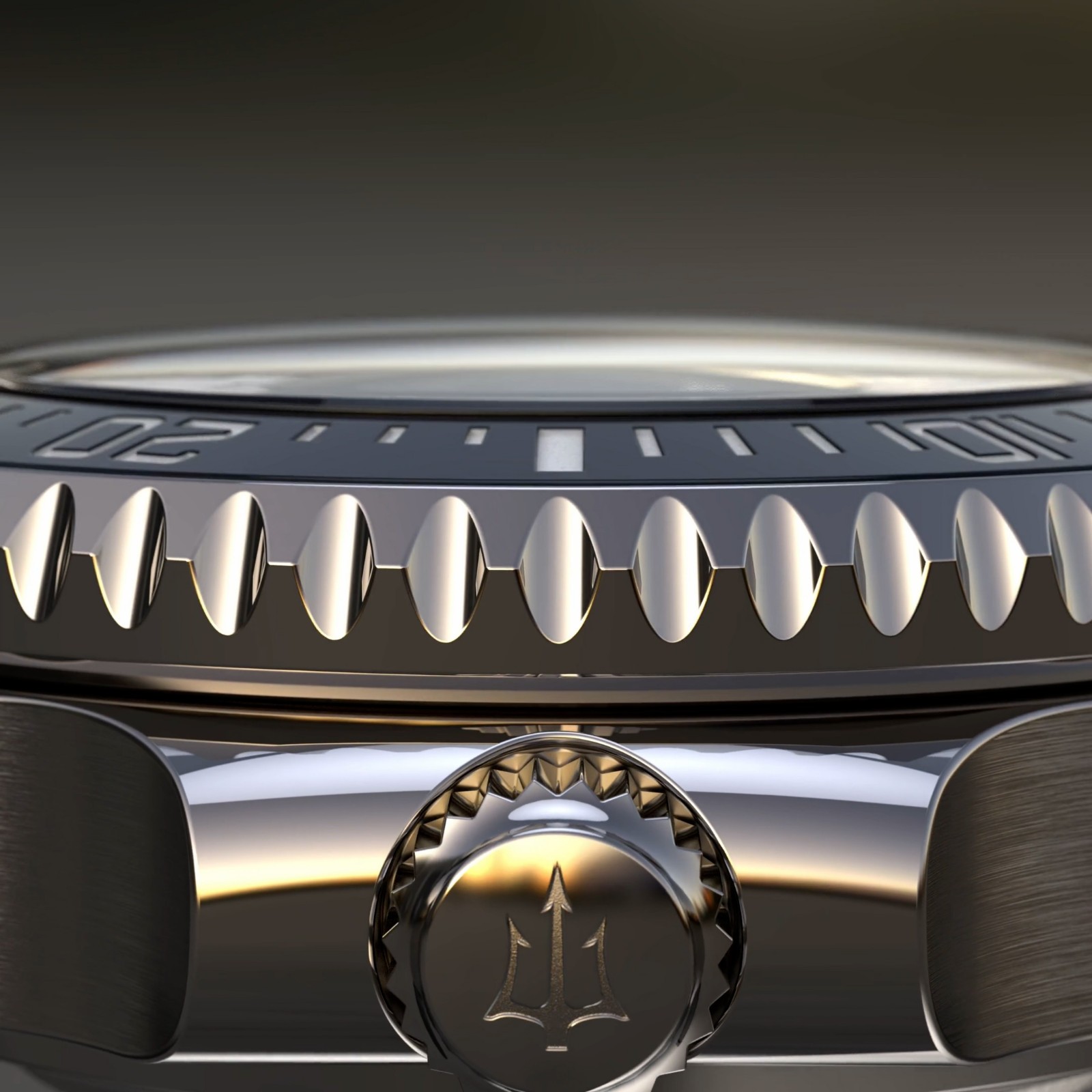 Oceaneva Power Reserve 6000m Grade 5 Titanium Automatic Silver