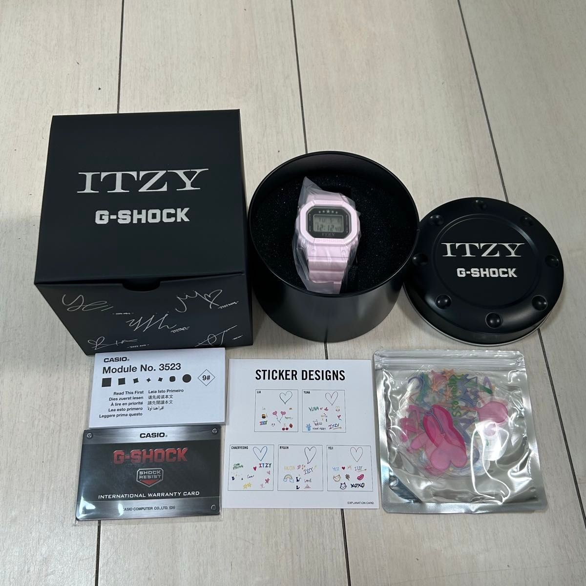 G SHOCK x ITZY Collaboration Limited Acrylic Stand GMD S5610IT CASIO Watch G Sho