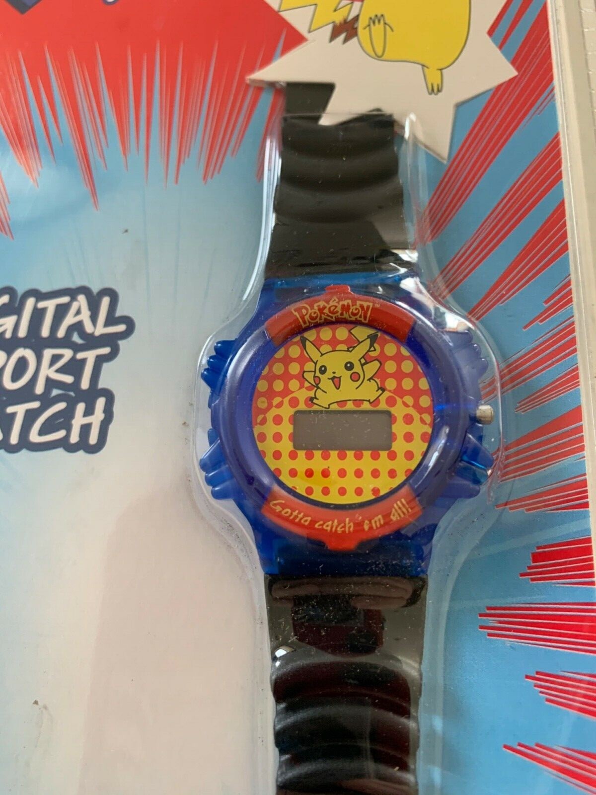 3 Pokemon Collectable Watches  1995 1999 New In Package Vintage Sealed