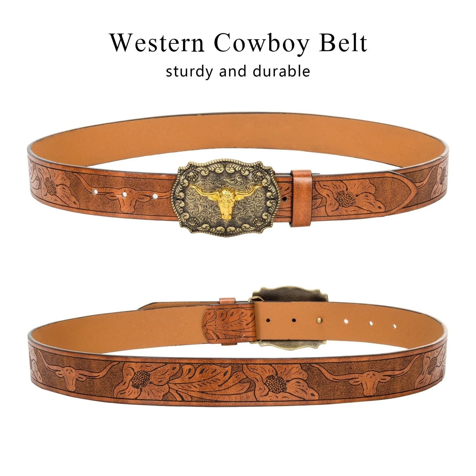 Men–co wbr/ wboy-leather-b wbr/ uckle-belts-wi wbr/ th-longhorn-bu wbr/ ll-flor