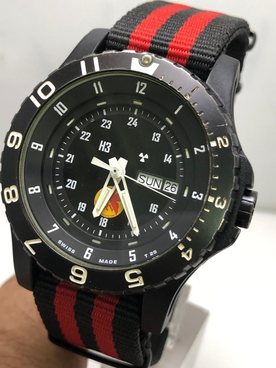 Vintage Traser x NERV EVA Evangelion Type6 H3 Military Men’s Wristwatch