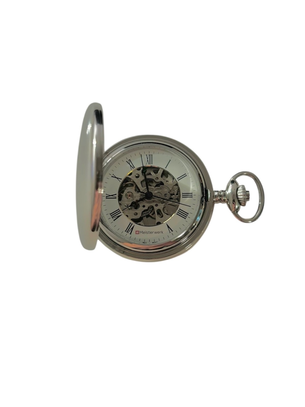 Meisterwerk 1862 Pocket Watch – Silver ($250 Retail)