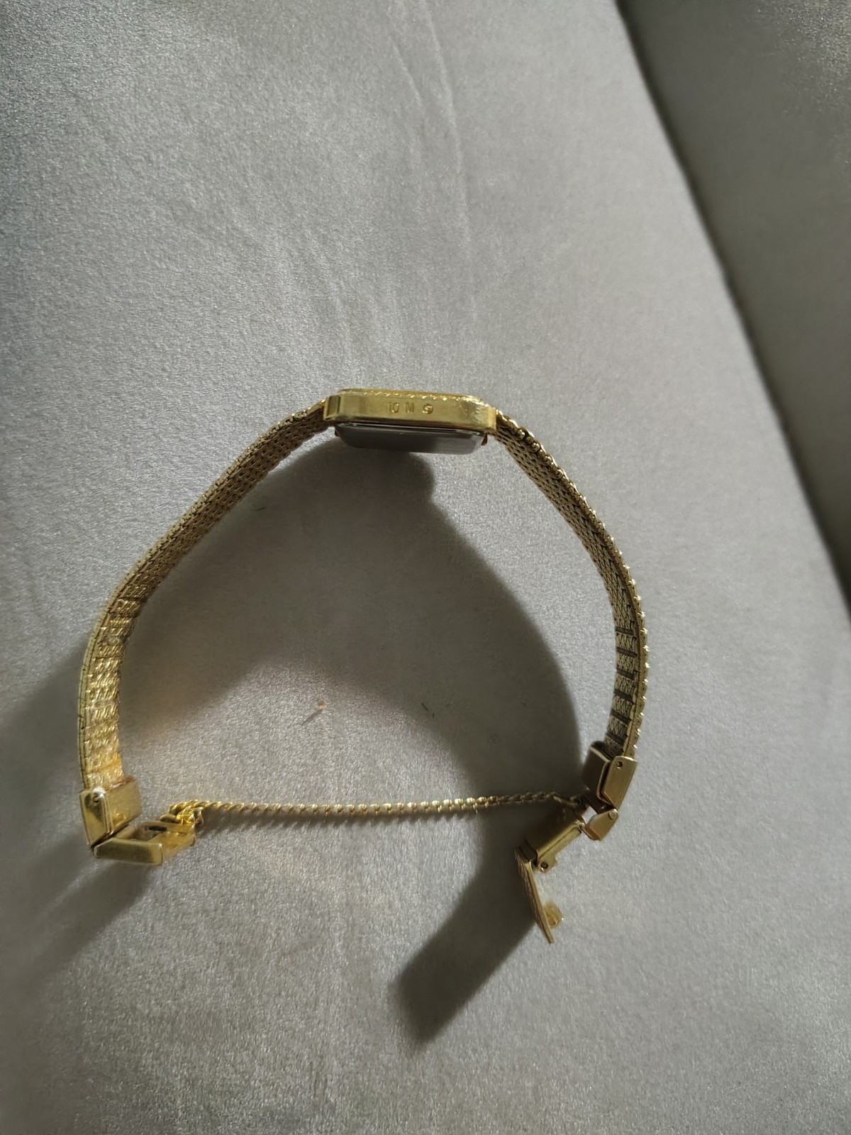 Tissot Stylist Swiss Made Quartz Women’s Square Gold Case Yellow Gold Bracelet