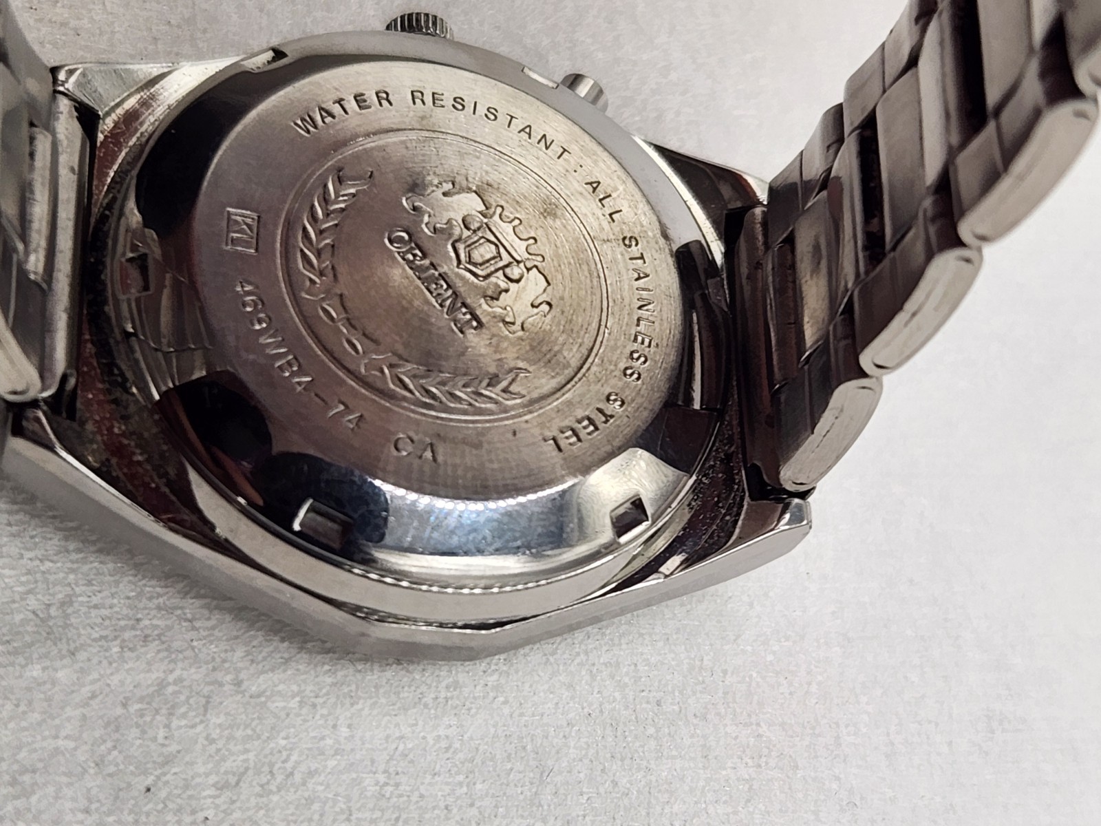 Vintage Orient Crystal Automatic Men’s Watch 21 Jewels- Runs Keeps Good Time