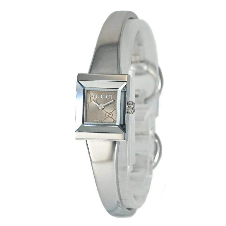 Gucci G Frame Bangle Watch Ladies Stainless Steel 1.7 in x 0.6 in x 0.7 in