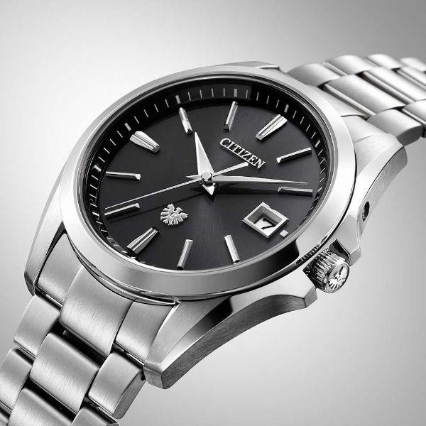Citizen The CITIZEN AQ4060-50E High Precision Eco-Drive Chronomaster Watch Black