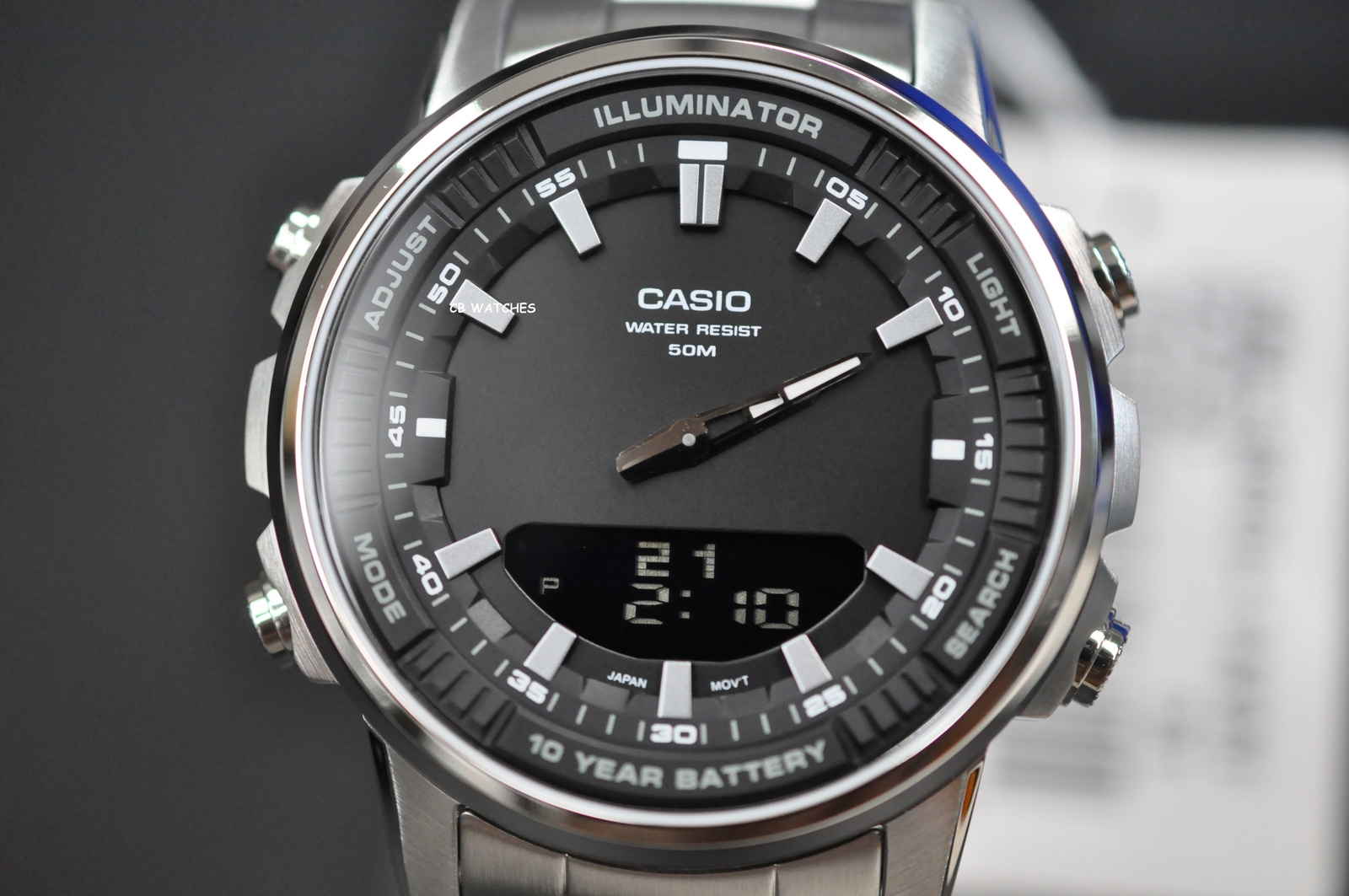 Casio Analog-Digital 10 years Battery AMW-880D-1A