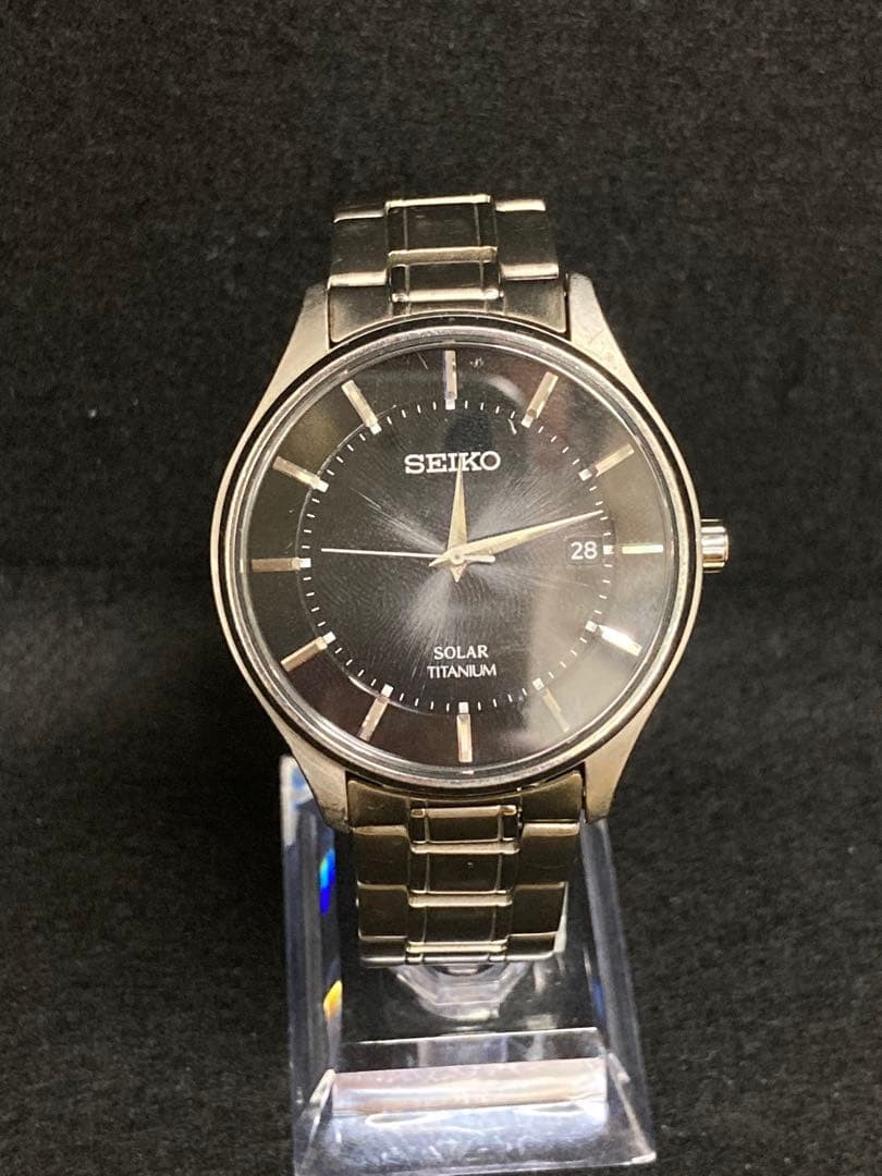 Seiko Selection SBPX103 Solar Titanium Men’s Watch Lightweight Japan Working
