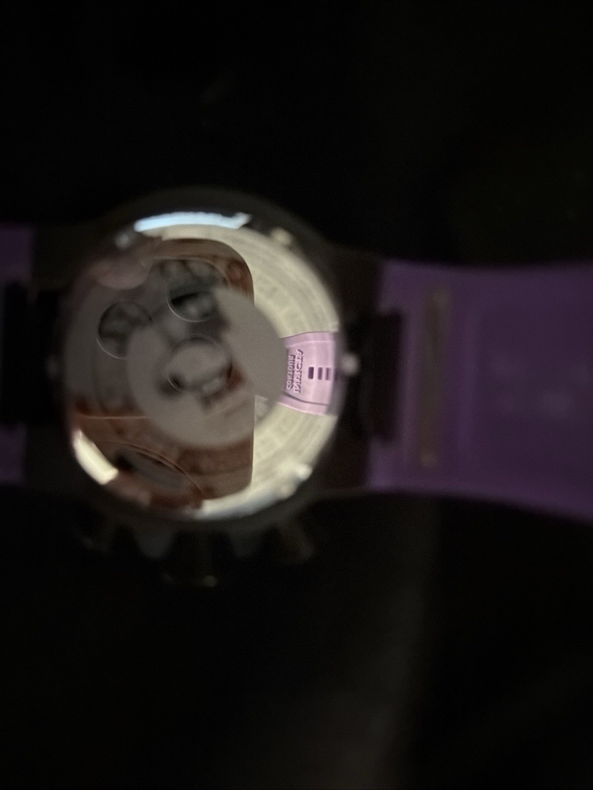 Invicta Joker Quartz Chronograph Analog Watch Lot w/ Yellow Purple Green Straps