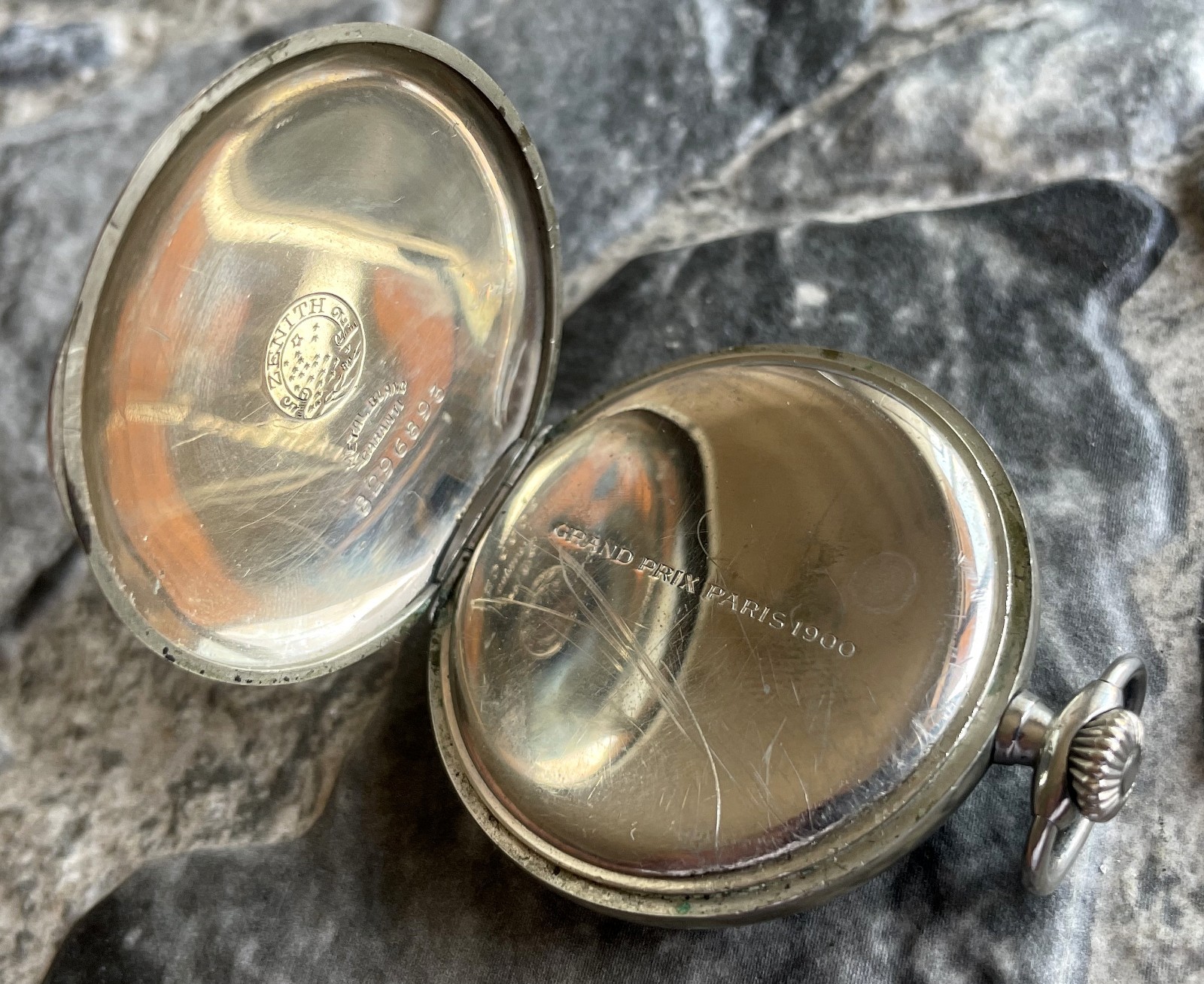 ✩ Antique ZENITH Special old pocket watch