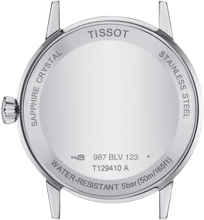 New Tissot T1294101105300 Mens Watch Black Dial Japan