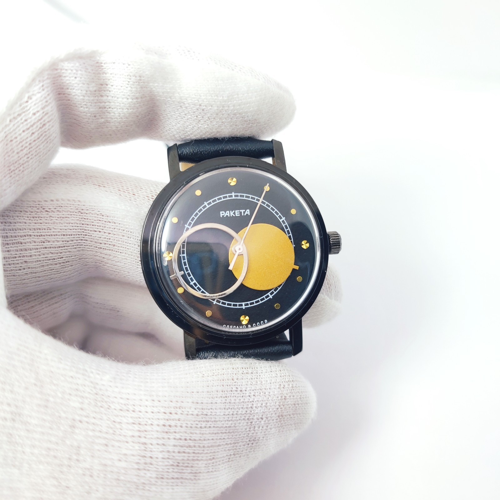 ⭐Vintage Soviet watch Raketa Copernicus mechanical 2609.HA 18 jew. made in USSR