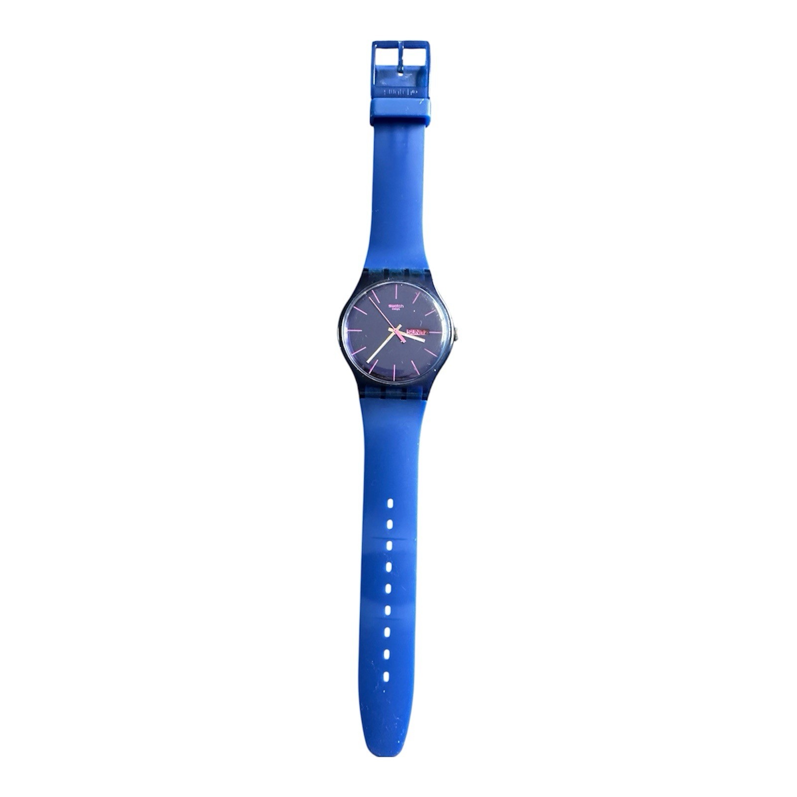 SWATCH unisex Royal Blue Rebel Watch