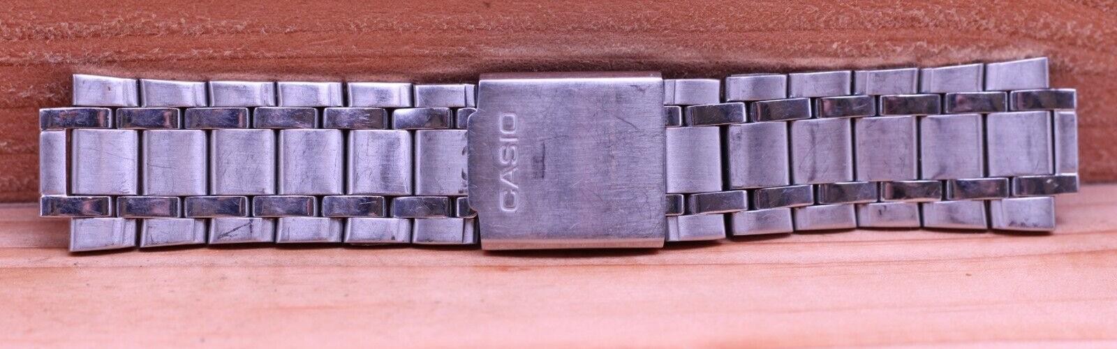 CASIO MEN’S STAINLESS STEEL WRIST WATCH BRACELET 133mm LONG 13.2mm LUG END (HG)