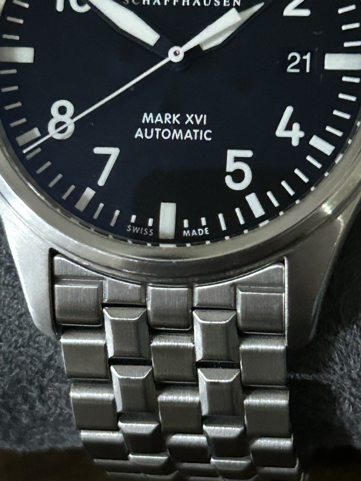 IWC Pilot Mark XVI 39mm Watch