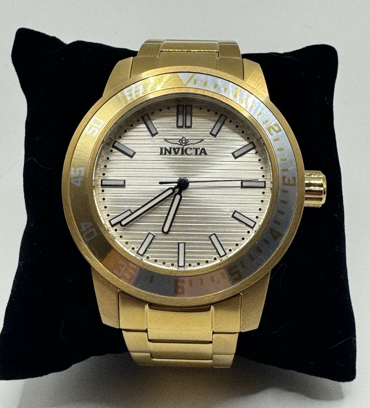 NEW! Invicta Specialty Gramercy Men’s Watch – 45mm. Gold (48971)