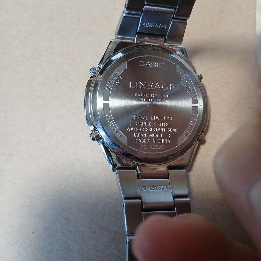 CASIO LINEAGE Tough Solar Radio Clock from JAPAN