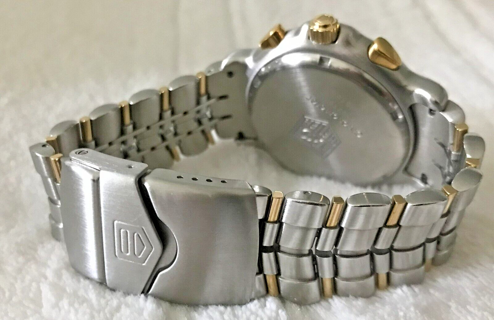 TAG Heuer 6000 SS/18K Gold Automatic Chronograph COSC Mens Unisex CH5150.BD0678