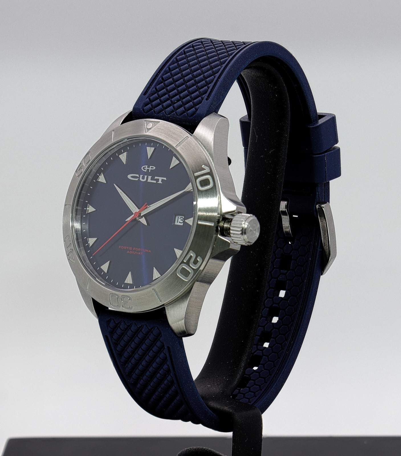 Automatic Watch Custom Prototype 41.5mm Miyota 8215 Blue Sunburst Dial 10ATM