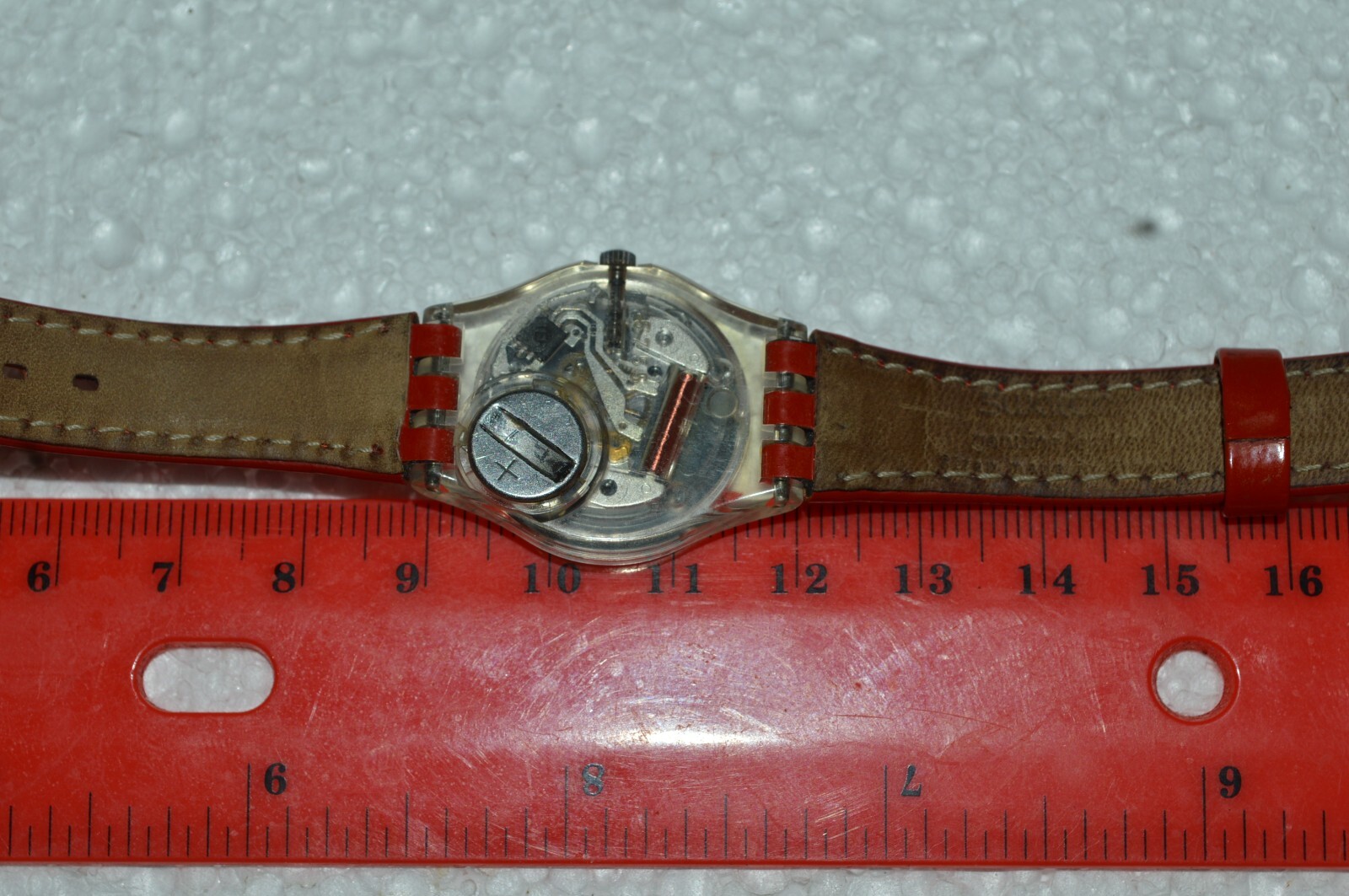 1996 Swatch Watch LK155 GLOSS Swiss Lady Quartz 25mm Originals Tested Vintage 96